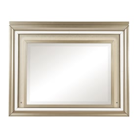 Home Elegance Loudon Champagne Gold Silver LED Lighting Mirror