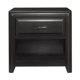 Home Elegance Cordelia Espresso Gray Night Stand