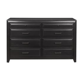 Home Elegance Cordelia Espresso Gray Dresser