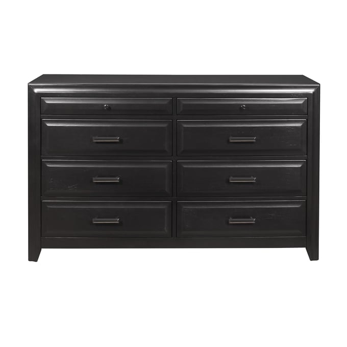 Home Elegance Cordelia Espresso Gray Dresser HE-1517-5