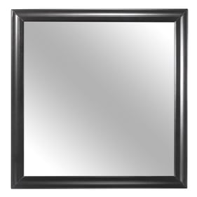 Home Elegance Cordelia Espresso Gray Mirror