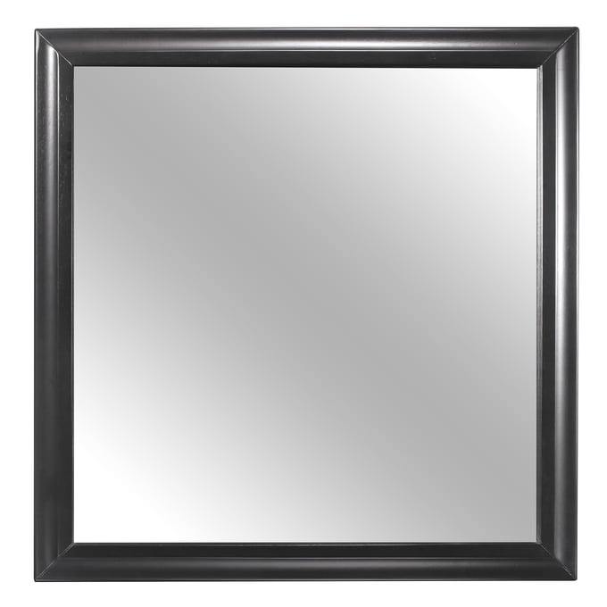 Home Elegance Cordelia Espresso Gray Mirror HE-1517-6