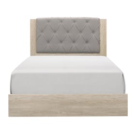 Home Elegance Whiting Beige Gray Queen Bed