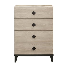 Home Elegance Whiting Gray Beige Chest