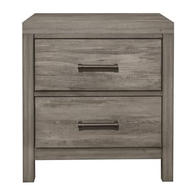 Home Elegance Bainbridge Gray Night Stand