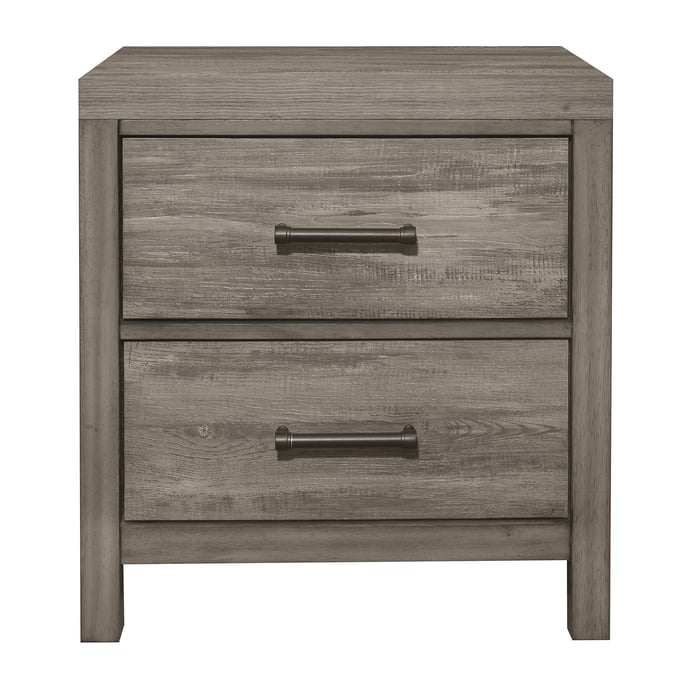 Home Elegance Bainbridge Gray Night Stand HE-1526-4