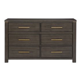 Home Elegance Scarlett Brown Gold Silver Dresser