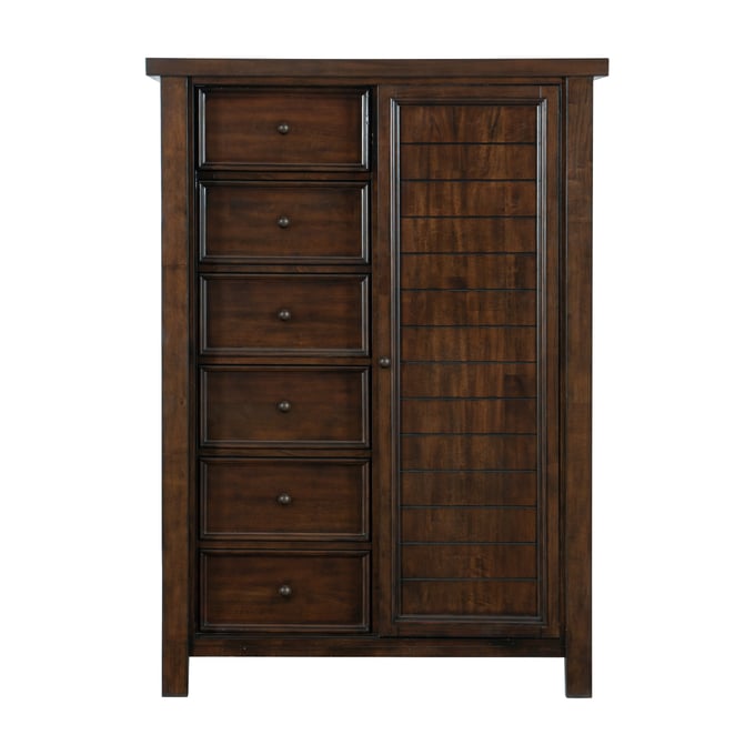 Home Elegance Logandale Brown Wardrobe HE-1559-10