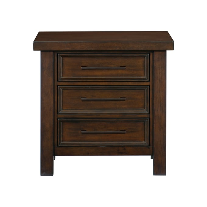 Home Elegance Logandale Brown Night Stand HE-1559-4