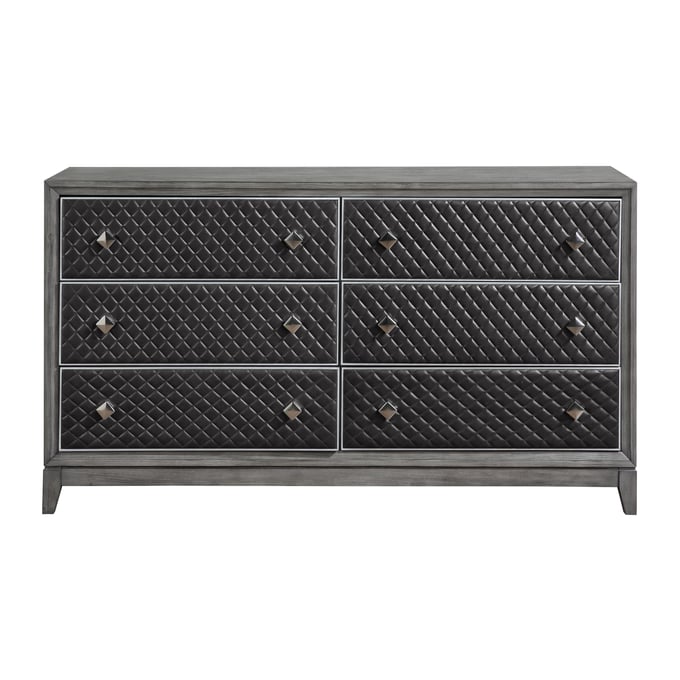 Home Elegance West End Gray Dresser HE-1566GY-5