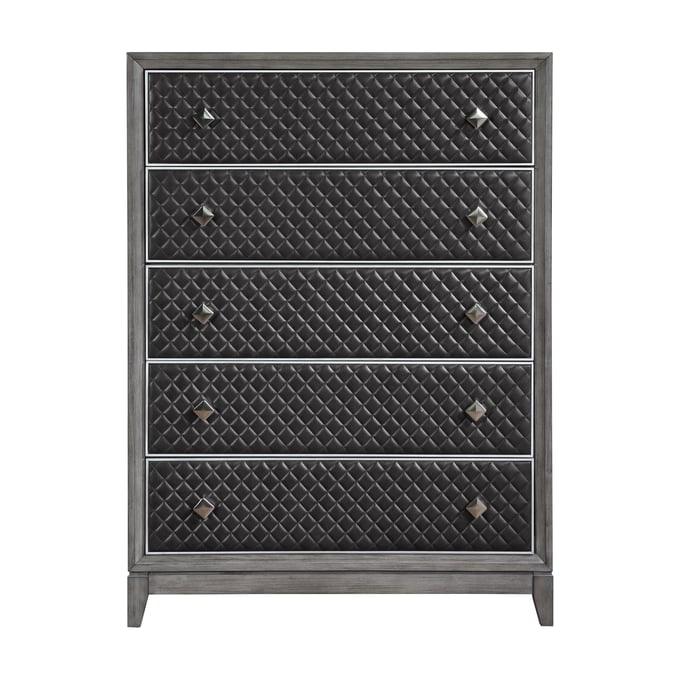 Home Elegance West End Gray Chest HE-1566GY-9