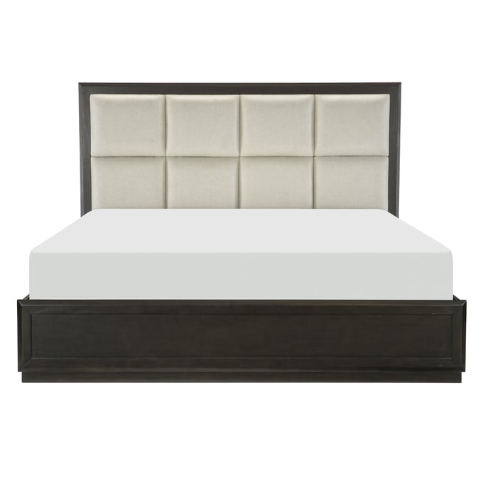 Home Elegance Hodgin Brown King Platform Bed HE-1575K-1EK