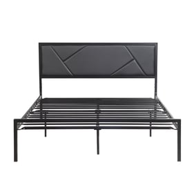 Home Elegance Rhea Black Queen Platform Bed