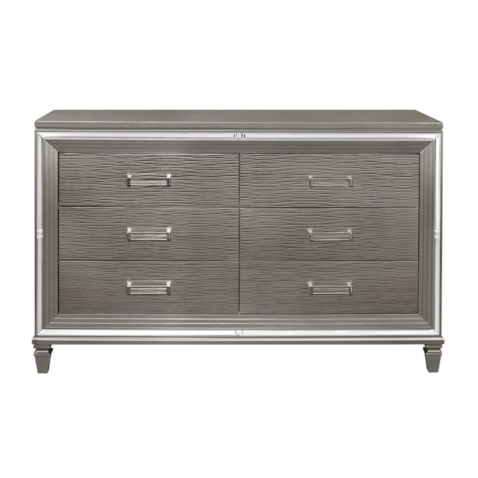 Home Elegance Tamsin Gray Gold Silver Champagne Dresser HE-1616-5