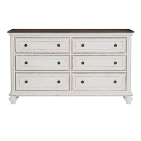 Home Elegance Baylesford White Dresser