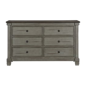 Home Elegance Weaver Brown Gray Dresser