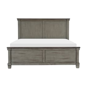 Home Elegance Weaver Brown Gray King Bed