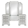 (3)Vanity Dresser with Mirror