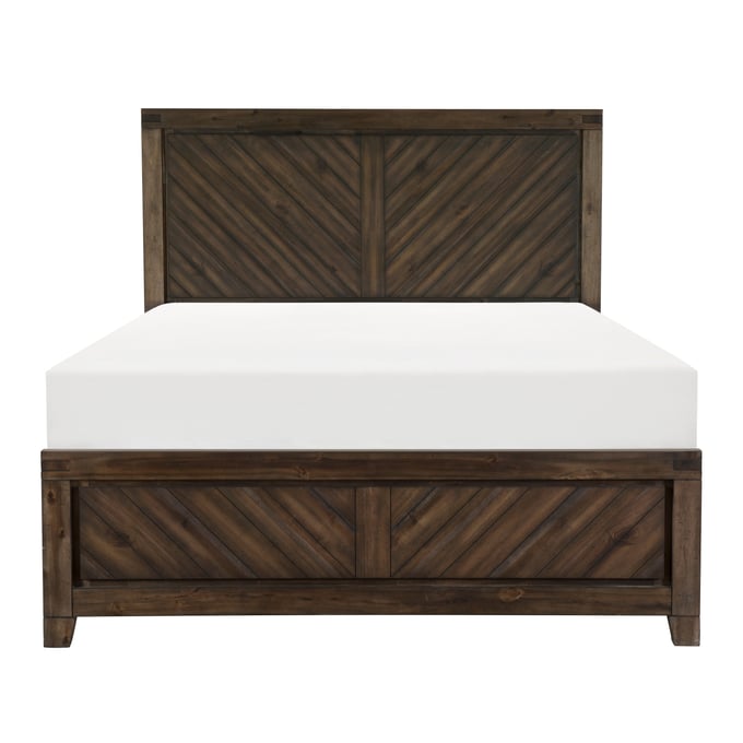 Home Elegance Parnell Cherry Queen Bed HE-1648-1