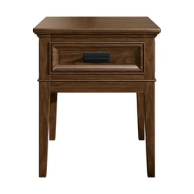 Home Elegance Frazier Park Cherry Brown End Table