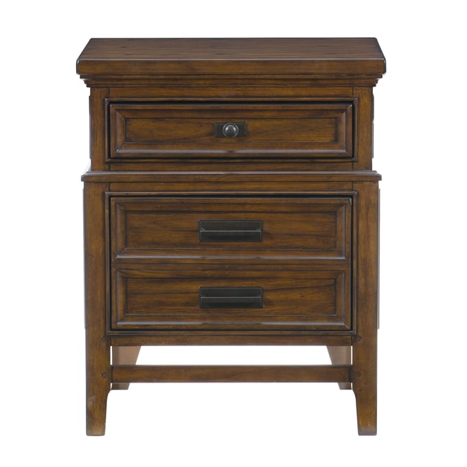 Home Elegance Frazier Park Brown Cherry Night Stand HE-1649-4