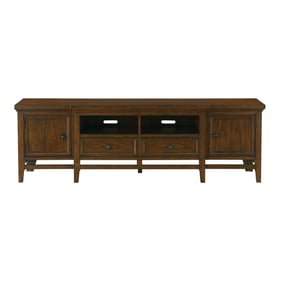 Home Elegance Frazier Park Cherry Brown TV Stand