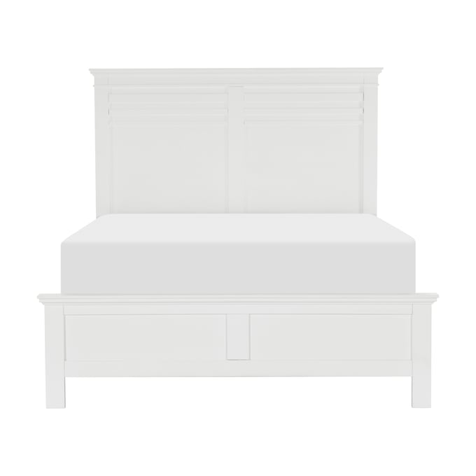 Home Elegance Blaire Farm White King Bed HE-1675WK-1EK