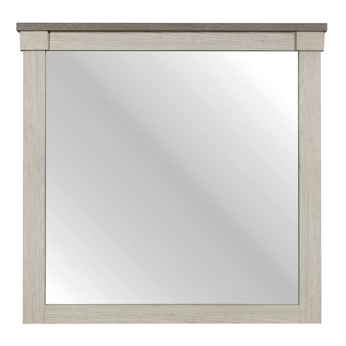 Home Elegance Arcadia Gray White Mirror HE-1677-6