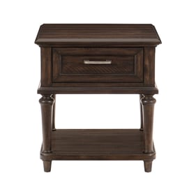 Home Elegance Cardano Brown End Table