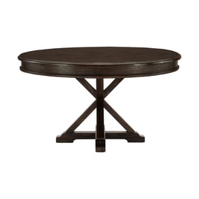 Home Elegance Cardano Brown Round Dining Table