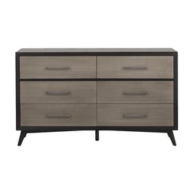 Home Elegance Raku Gray Black Dresser