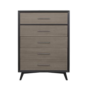 Home Elegance Raku Gray Black Chest