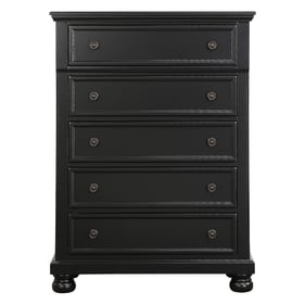 Home Elegance Laurelin Black Chest