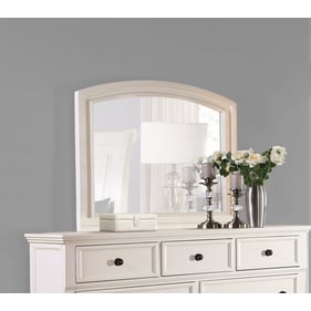 Home Elegance Laurelin White Mirror