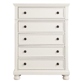 Home Elegance Laurelin White Chest