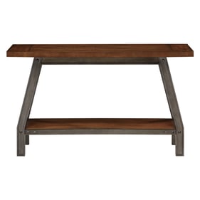 Home Elegance Holverson Brown Gray Sofa Table