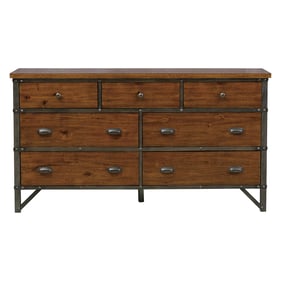 Home Elegance Holverson Gray Brown Dresser