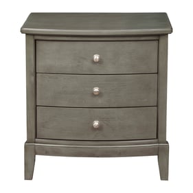 Home Elegance Cotterill Gray Night Stand