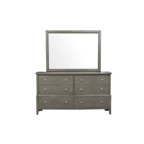 Home Elegance Cotterill Gray Dresser and Mirror