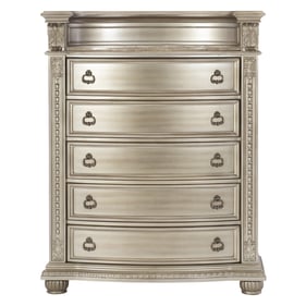 Home Elegance Cavalier Gold Silver Champagne Chest