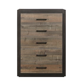 Home Elegance Miter Brown Gray Chest