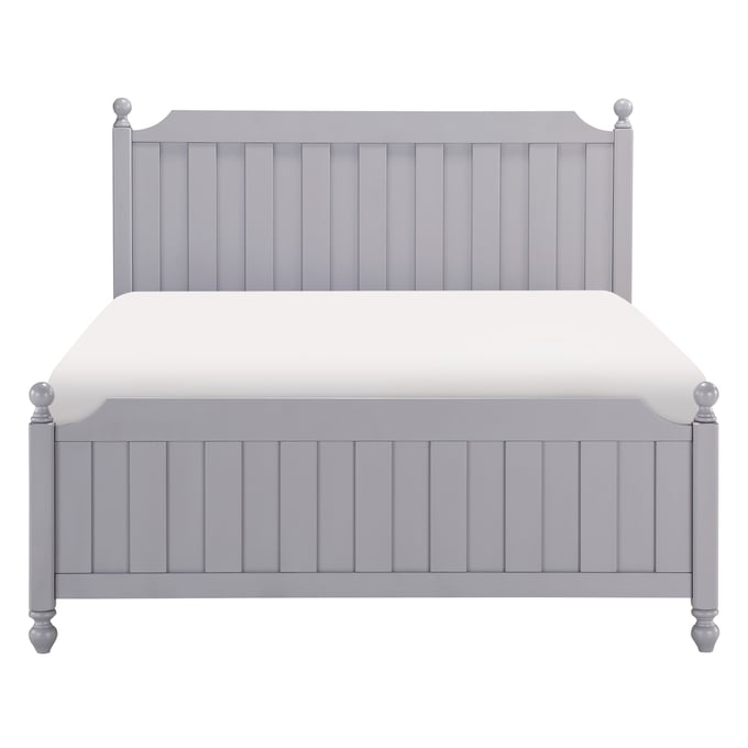 Home Elegance Wellsummer Gray Queen Bed HE-1803GY-1