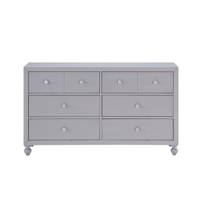 Home Elegance Wellsummer Gray Dresser HE-1803GY-5