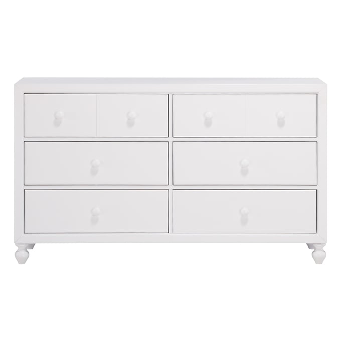 Home Elegance Wellsummer White Dresser HE-1803W-5