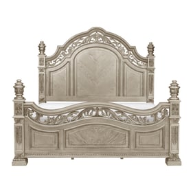 Home Elegance Catalonia Gold Silver Champagne Queen Bed