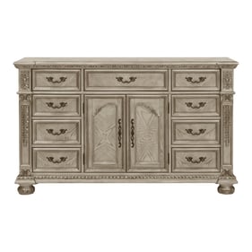 Home Elegance Catalonia Gold Silver Champagne Dresser