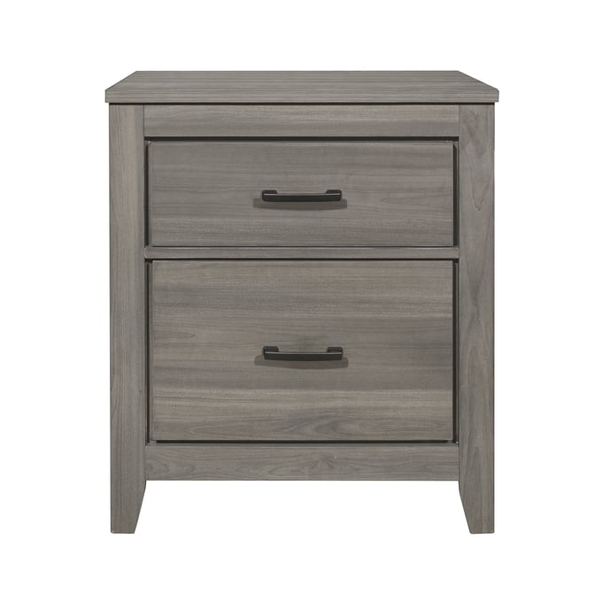 Home Elegance Waldorf Gray Night Stand HE-1902-4