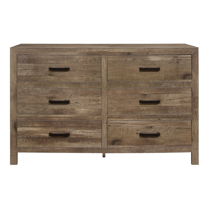 Home Elegance Mandan Brown Natural Dresser HE-1910-5