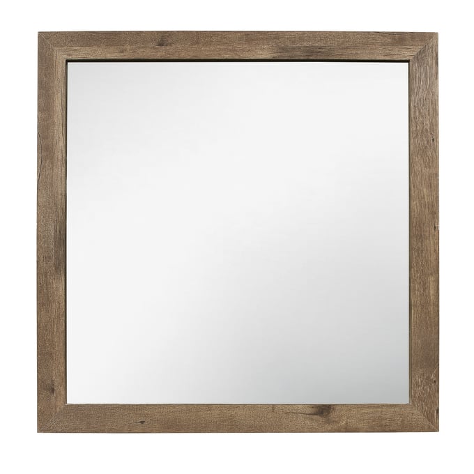 Home Elegance Mandan Natural Brown Mirror HE-1910-6