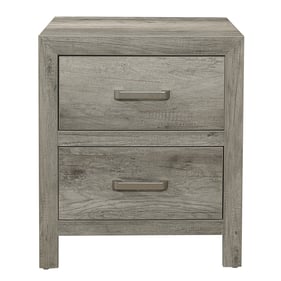 Home Elegance Mandan Gray Night Stand